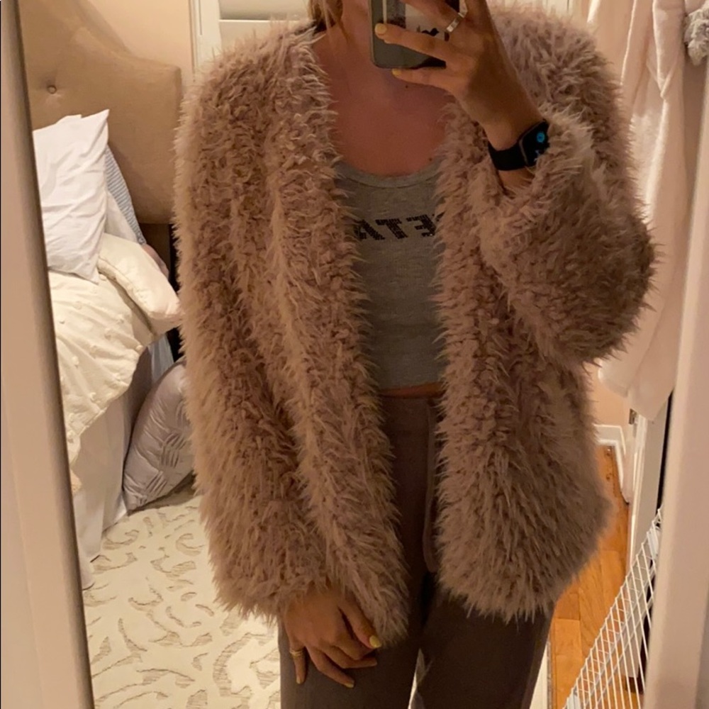 Fur coat